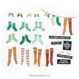 CONCORD & 9 th : Cozy Toes | Stamp & Die Bundle