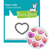 LAWN FAWN: Critter Conversation Hearts Add-on | Lawn Cuts Die