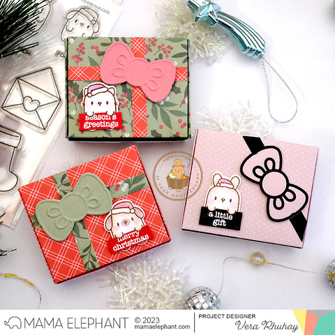 MAMA ELEPHANT: Mini Bow Box | Creative Cuts – Doodlebugs