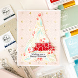 PINKFRESH STUDIO: Festive Foliage Tree | Press + Hot Foil Plate