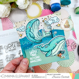 MAMA ELEPHANT: Me and My Whale | Stamp