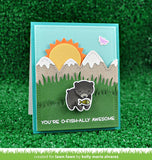 LAWN FAWN: Stitched Mountain Borders Lawn Cuts Die