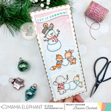 MAMA ELEPHANT: Build a Snowman | Stamp