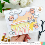 MAMA ELEPHANT: Little Pig Agenda | Stamp and Creative Cuts Bundle