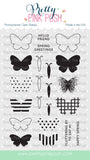 PRETTY PINK POSH:  Decorative Butterflies | Stamp