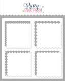PRETTY PINK POSH: Decorative Squares + Masks | Stencil