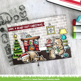 LAWN FAWN:  Den Sweet Den | Stamp, Coloring Stencil & Die Bundle [PRE-ORDER]