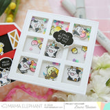 MAMA ELEPHANT:  Simple Friends Bubbles | Stamp and Creative Cuts Bundle