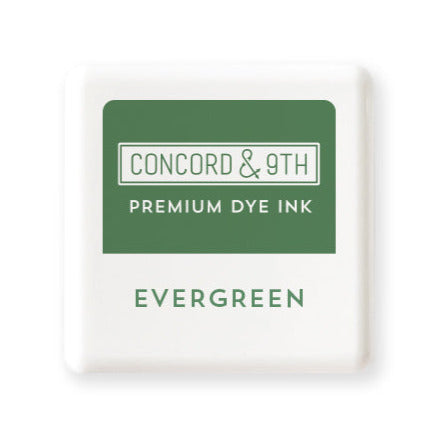 CONCORD & 9 TH: Premium Dye Ink Cube | Evergreen