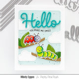 PRETTY PINK POSH: Die | Large Hello + Shadow