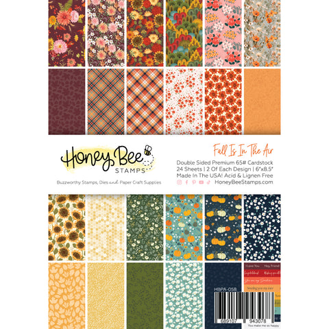 HONEY BEE STAMPS: Fall is in the Air | 6" x 8.5" Paper Pad