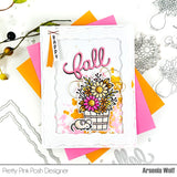 PRETTY PINK POSH:  Fall Bouquets | Stamp & Die Bundle