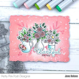 PRETTY PINK POSH:  Fall Bouquets | Stamp & Die Bundle