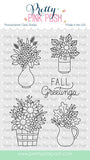 PRETTY PINK POSH:  Fall Bouquets | Stamp & Die Bundle