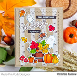 PRETTY PINK POSH:  Fall Icons | Stamp & Die Bundle