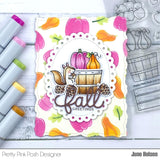 PRETTY PINK POSH:  Fall Icons | Stamp & Die Bundle