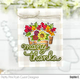 PRETTY PINK POSH:  Fall Harvest | Stamp & Die Bundle