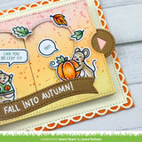 LAWN FAWN: Stamp, Die and Stencils Bundle | Fall Mice