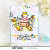PRETTY PINK POSH:  Stamp | Fall Scarecrows