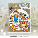 PRETTY PINK POSH:  Stamp | Fall Scarecrows
