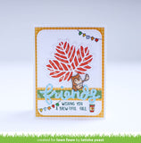 LAWN FAWN: Ta-da!  Diorama!  Maple Leaf Window Add-On  | Lawn Cuts Die