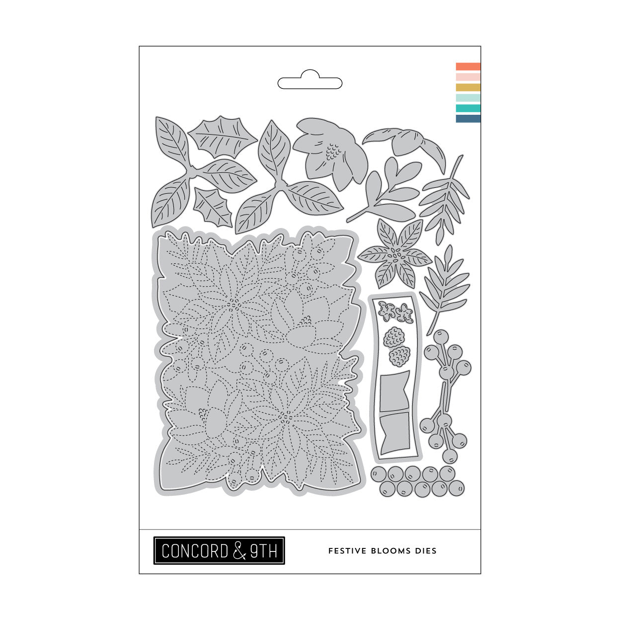 CONCORD & 9 th : Festive Blooms | Die – Doodlebugs