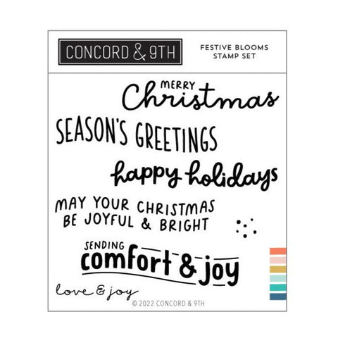 CONCORD & 9 th : Festive Blooms | Stamp