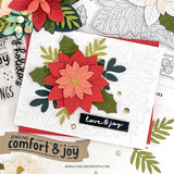 CONCORD & 9th :  Festive Blooms | Stamp & Die Bundle