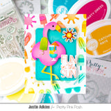 PRETTY PINK POSH: Layered Stencil 2PK | Summer Fun
