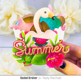 PRETTY PINK POSH: Die | Hibiscus Flower