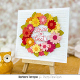 PRETTY PINK POSH: Floral Wreath | Die