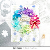 PRETTY PINK POSH: Floral Wreath | Die