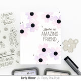 PRETTY PINK POSH: Floral Wreath | Die