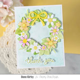 PRETTY PINK POSH: Floral Wreath | Die
