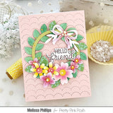 PRETTY PINK POSH: Pierced Scallops Cover Plate | Die