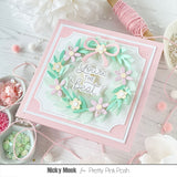 PRETTY PINK POSH: Floral Wreath | Die