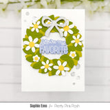PRETTY PINK POSH: Floral Wreath | Die