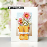 PENNY BLACK : Dainty Daisies | Stamp & Die Bundle
