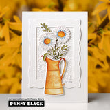 PENNY BLACK : Dainty Daisies | Stamp & Die Bundle
