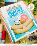 MAMA ELEPHANT: Handle With Care | Stamp and Creative Cuts Bundle