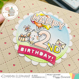 MAMA ELEPHANT: Counting Left | Stamp