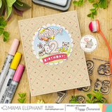 MAMA ELEPHANT: Counting Left | Stamp