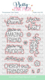 PRETTY PINK POSH: Friend Greetings | Stamp & Die Bundle