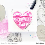 PRETTY PINK POSH: Fringe Heart | Die