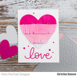 PRETTY PINK POSH: Fringe Heart | Die