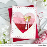 PRETTY PINK POSH: Fringe Heart | Die