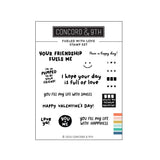 CONCORD & 9 th : Fueled With Love | Stamp