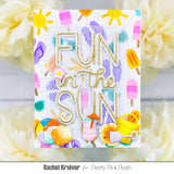 PRETTY PINK POSH: Layered Stencil 2PK | Summer Fun