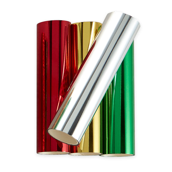 Glimmer Foil - Holiday Variety, Crimson Stars & Cobalt Blue