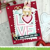 LAWN FAWN: Giant Outlined Love | Lawn Cuts Die